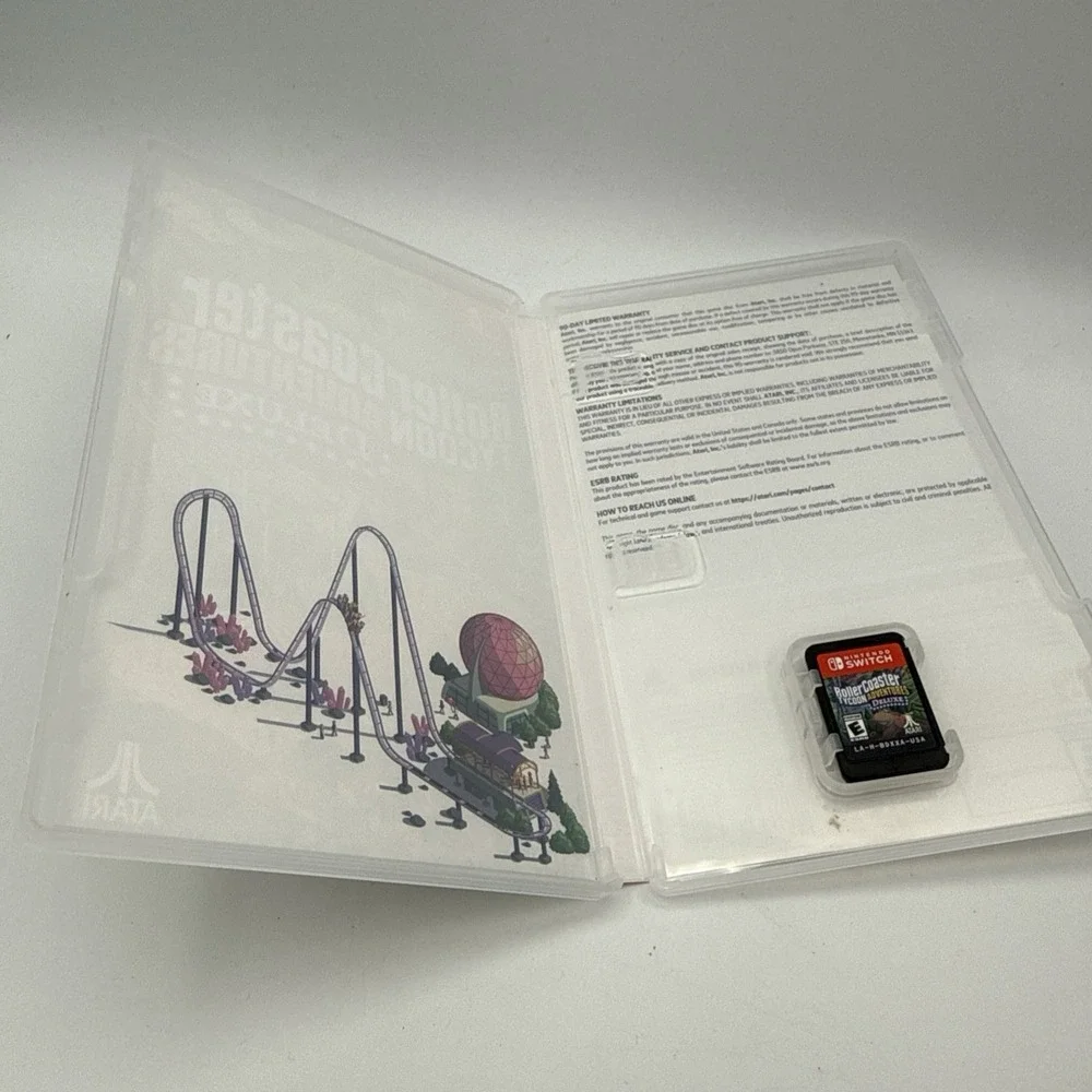 Atari RollerCoaster Tycoon Adventures‎ Deluxe Nintendo Switch Simulation E 2023